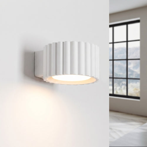 Sollux Lighting Wandlamp AURA wit Gx53 - 10x12x6cm
