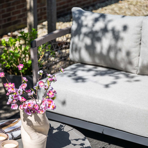 Garden Impressions Loungeset Oliver 4-delig - donker grijs