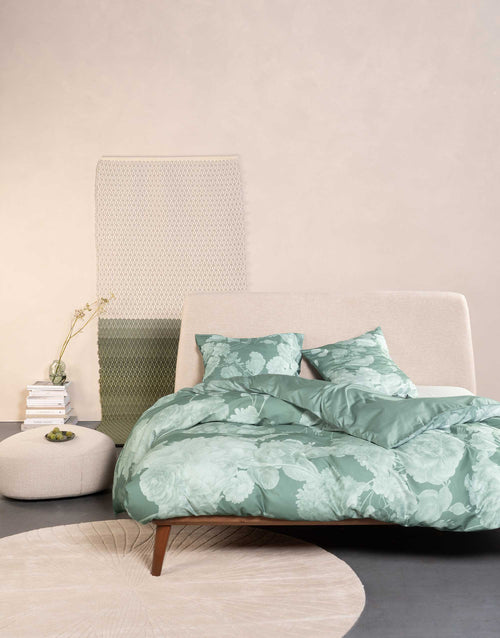Essenza Eunice dekbedovertrek - Lits-Jumeaux XL – 260x200/220 cm - Dusty teal