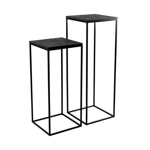 Kick plantenzuil Dana - 80cm - Zwart - vtwonen shop