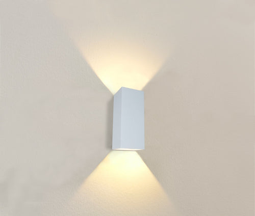 Artdelight wandlamp Dante - 2 lichts - 9  x 24   cm - wit - vtwonen shop