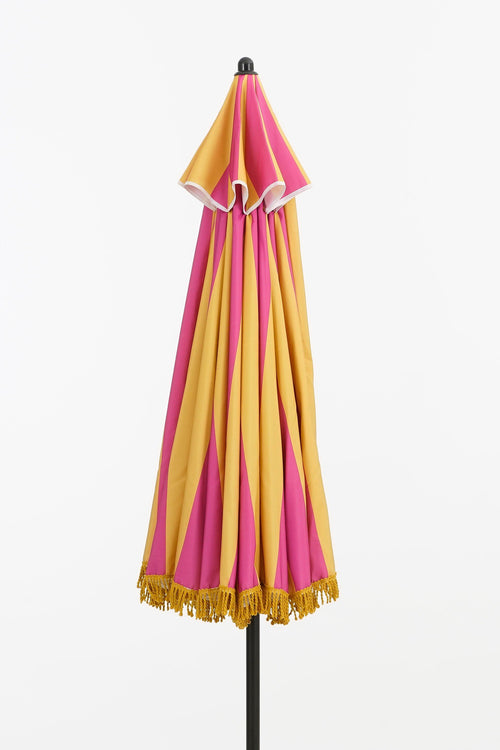 Edelman stokparasol Osborn geel - Ø220 x 238 cm - vtwonen shop