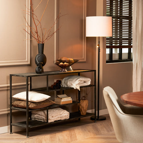 Light & Living side YLAYA - 140x35x80.5cm - zwart