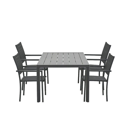 Garden Impressions tuinset Moon - Adana donker grijs 5-delig