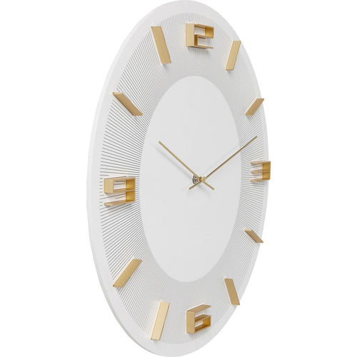 Kare Design Wandklok Leonardo wit