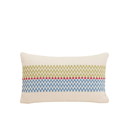 Madura Kussenovertrek Emeo groen en blauw 28x47 cm