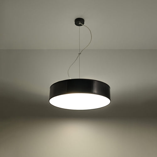 Sollux Lighting Hanglamp ARENA 45 zwart - 45x45x111cm