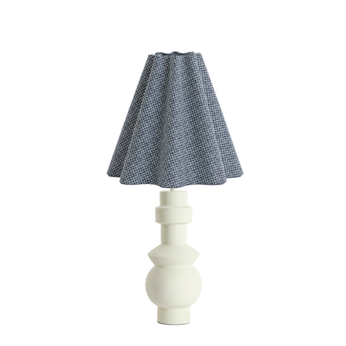 Tafellamp Esino/Bezaha - Crème/Wit - Ø40x74cm - vtwonen shop