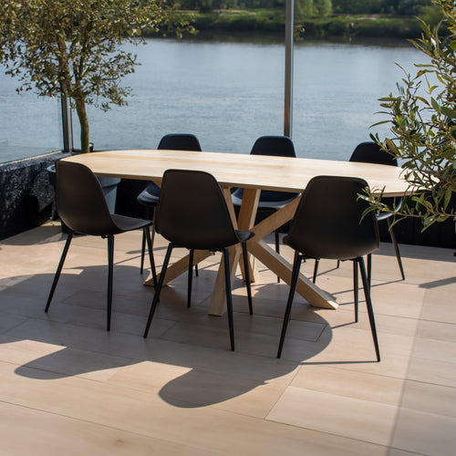 Kick tuinstoel Nero - Roze - vtwonen shop