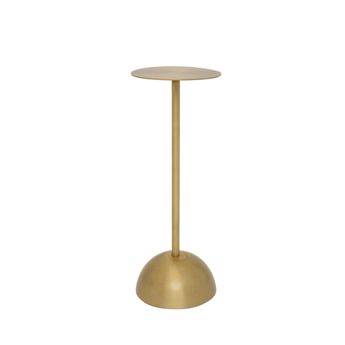 Urban Nature Culture bijzettafel S, Gold - Ø 21 *  54 CM