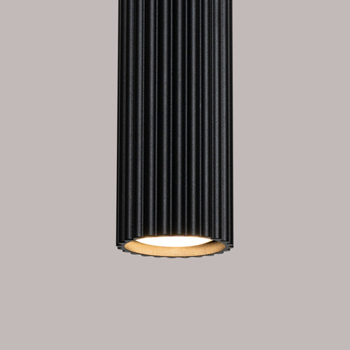 Sollux Lighting Hanglamp KARBON 1 zwart - 8x8x118cm