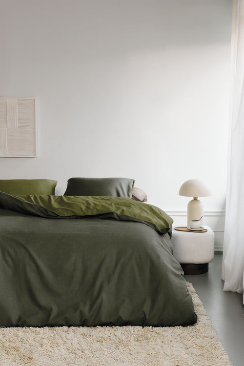 Beddinghouse  Warm - 200 x 200/220 cm - Groen - vtwonen shop