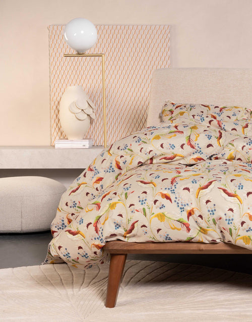 Essenza Aurelina dekbedovertrek - Eenpersoons – 140x200/220 cm - Oatmeal