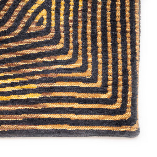 Louis De Poortere vloerkleed Black Gold - bruin - 80x150cm