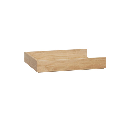 Hübsch bureau-organizer Rail - mdf/eikenfineer/eikenhout - 25x14x4, 25x33xh6cm - vtwonen shop