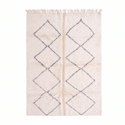 AFK Living vloerkleed Berber - handgemaakt - Wol - 200 x 300 cm
