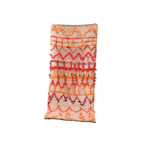 AFK Living vloerkleed Berber - handgemaakt - Wol - 80 cm x 186 cm - vtwonen shop