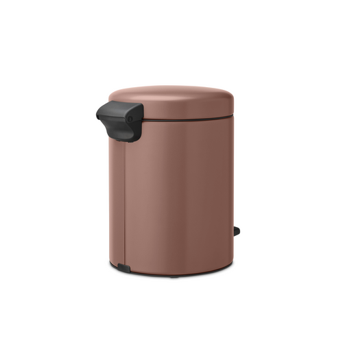 Brabantia NewIcon Pedaalemmer, 5 liter, kunststof binnenemmer - Satin Taupe