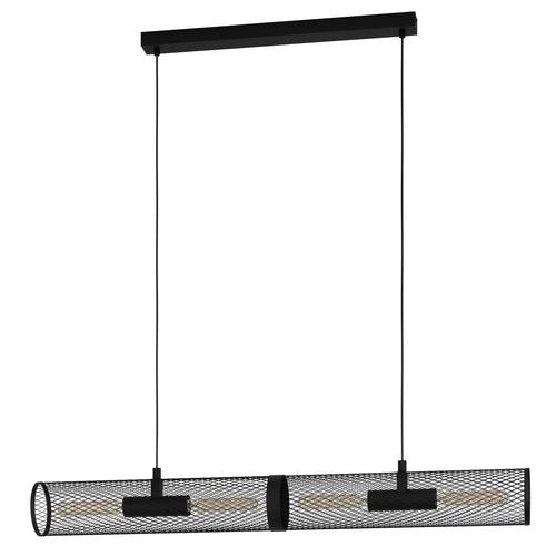 EGLO hanglamp Redcliffe - e27 - 108 cm - zwart - vtwonen shop