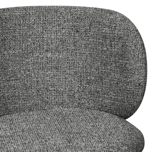 Furnhouse eetkamerstoel Nanna - Grijs - Stof (Bouclé) - Set van 4