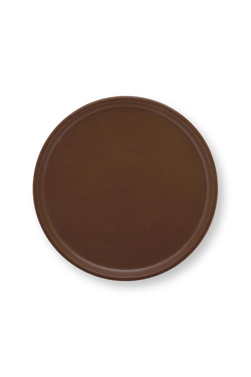 vtwonen - Ontbijtborden - Bruin - Keramiek - 23cm - Serviesset van 2 - vtwonen shop