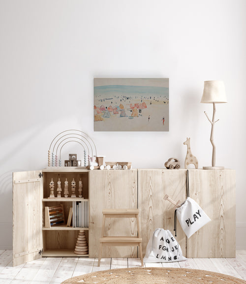 Canvas 60x40 Afdruk Strand