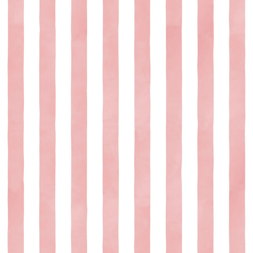 ESTAhome behang strepen roze en wit - 50 x 900 cm - 131306 - vtwonen shop