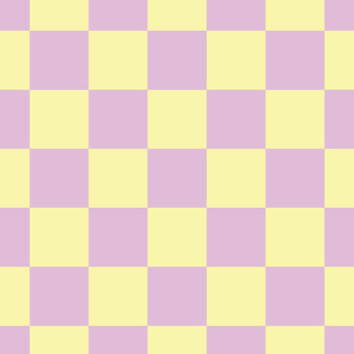 ESTAhome behang geblokt motief lila paars en geel - 53 cm x 10.05 m - 131134 - vtwonen shop