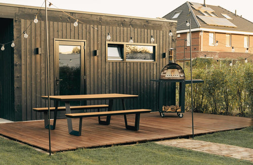 MaximaVida set metalen verlichting palen New York  360 cm  - 4 stuks - vtwonen shop