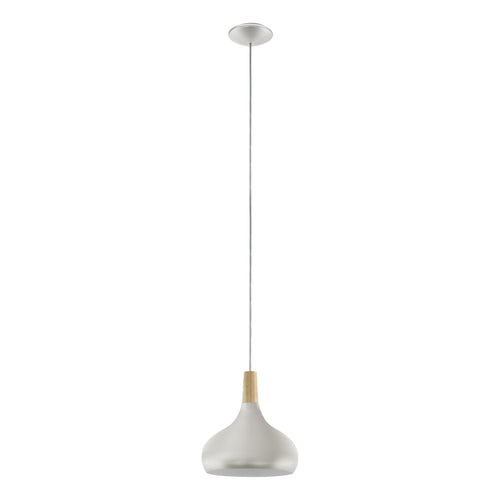 EGLO hanglamp Sabinar - e27 - ø 28 cm - zilver - vtwonen shop