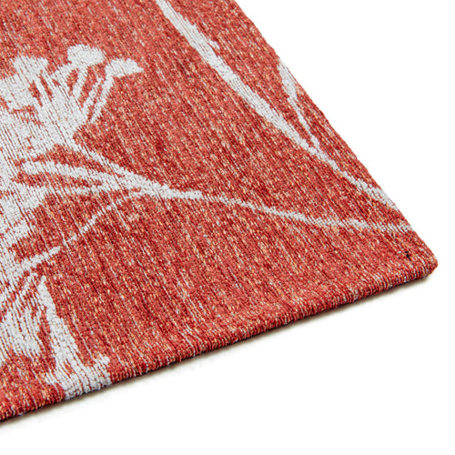 Lola&Moi vloerkleed Inflorescence - rood - 240x340cm