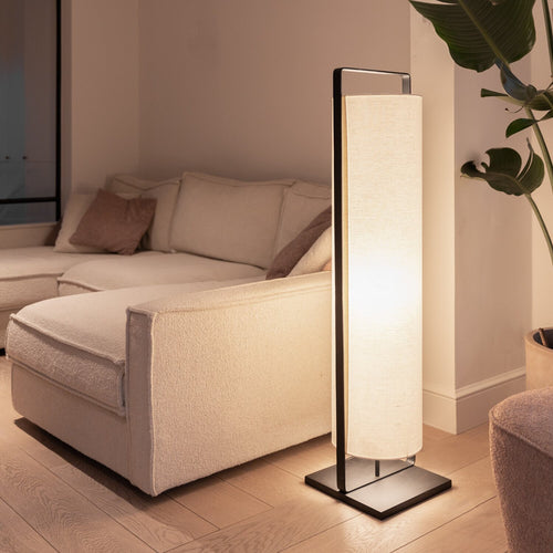Atmooz vloerlamp Ralph - zwart - Ø 30 x H 120 cm - E27