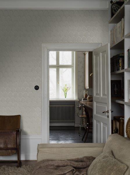 Borastapeter behang art deco motief beige - 53 cm x 10.05 m - 660281 - vtwonen shop