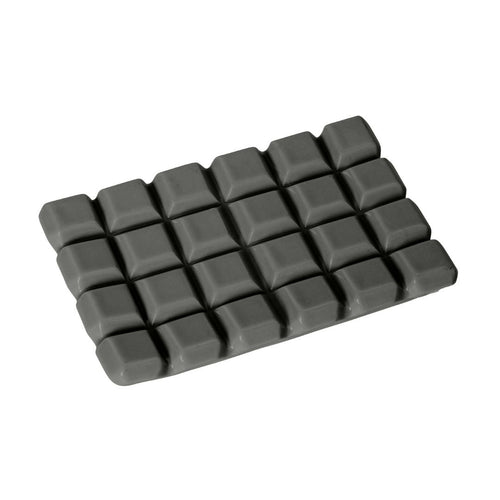 Return to Sender Zeeptegel antraciet grijs "Choco bar"