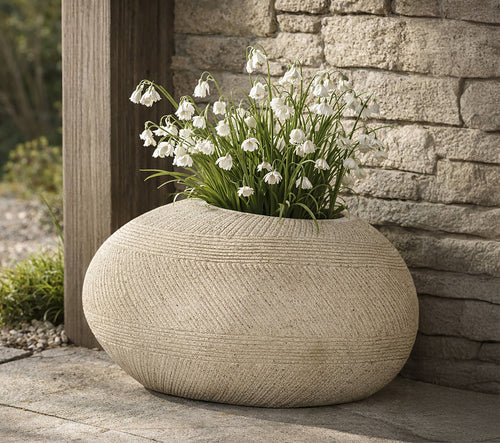 Mauro Ferretti pottenhouder - 54,5x42,5x30 cm - crème