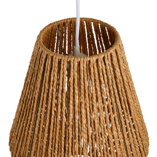 Lighto | Hanglamp Rotan Naturel Ø30 cm | Flora - vtwonen shop