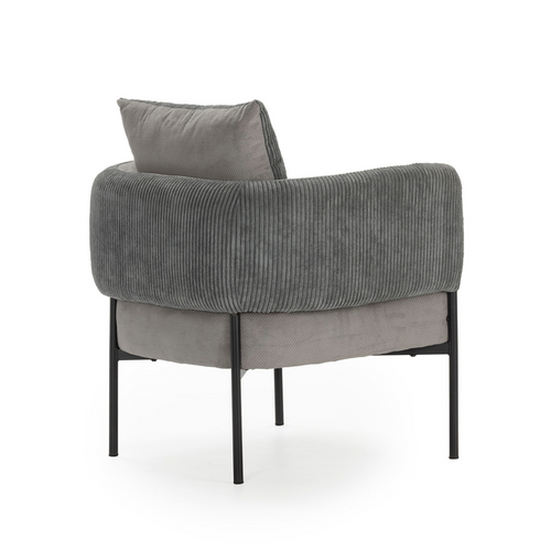 Calicosy - ARUNI Fauteuil in stof - Grijs - 78x73x75 cm