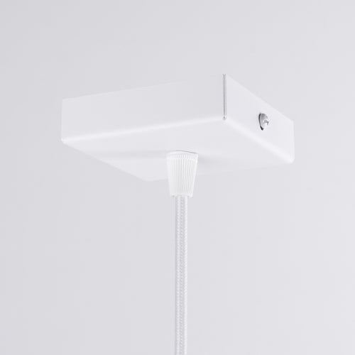 Sollux Lighting Hanglamp PRYSM 1 wit - 8x8x120cm