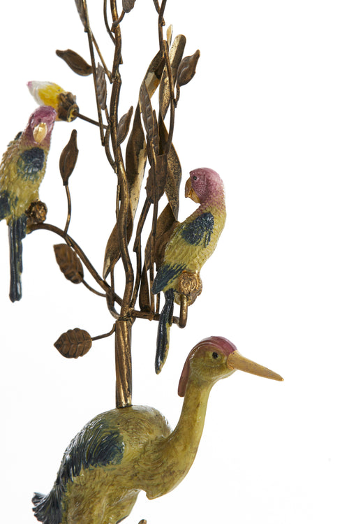 Light & Living kandelaar HERON - 22x11x44cm - geel