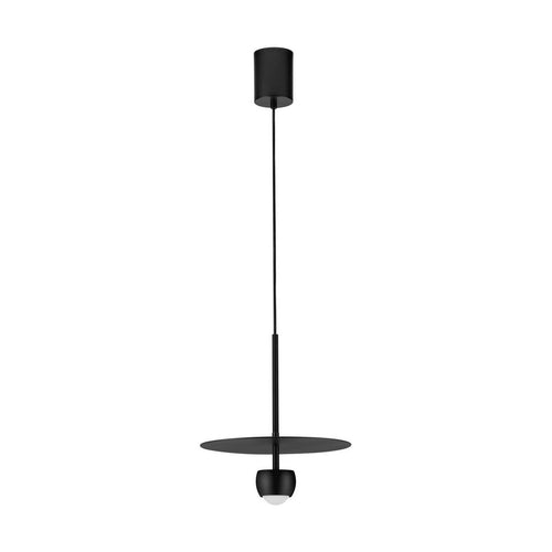 Nova Luce EDEM Hanglamp voor plafond, zandkleurig zwart, LED, 8W, 590lm, 3000K