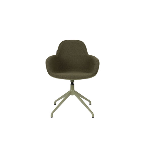 Zuiver Albert Kuip Swivel Eetkamerstoelen Groen - Set van 2 - vtwonen shop