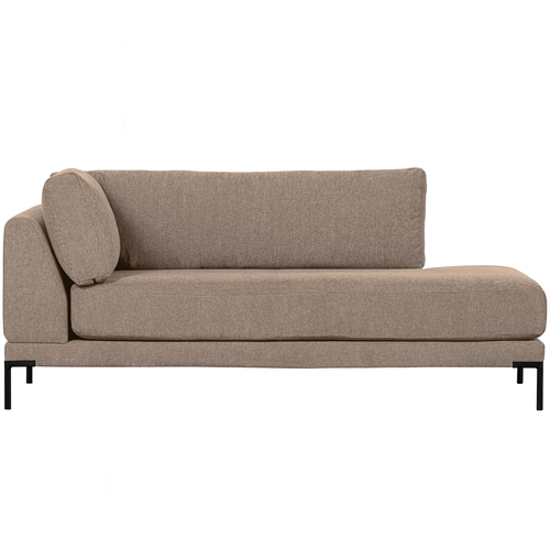 vtwonen lounge element rechts Couple - Polyester - Mud - 89x100x200 - vtwonen shop