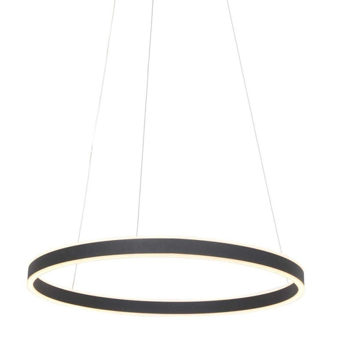 Steinhauer hanglamp Ringlux - 1 lichts - 60x 170 cm - zwart - vtwonen shop