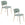Housecraft Living Jolien Eetkamerstoelen Goud/ Lichtgroen - Set van 2