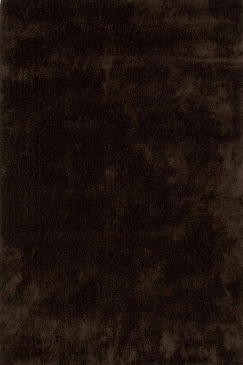 DÉJA Living Vloerkleed Lavar - Donkerbruin Stof - 200x290cm