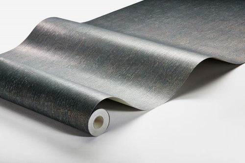 Borastapeter behang effen vergrijsd blauw - 53 cm x 10.05 m - 660292 - vtwonen shop