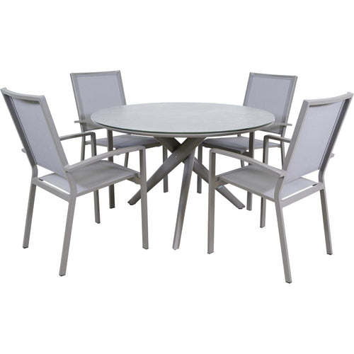 Lesli Living bistrostoel Mojito - antraciet - 55x65x95cm
