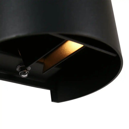 Steinhauer buitenlamp Curve - 2 lichts - 13.8x 10 cm - zwart