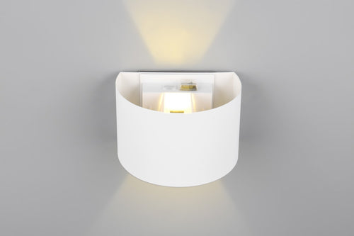 Trio Leuchten wandlamp Talent - 2 lichts - 11.5  x 10   cm - wit - vtwonen shop