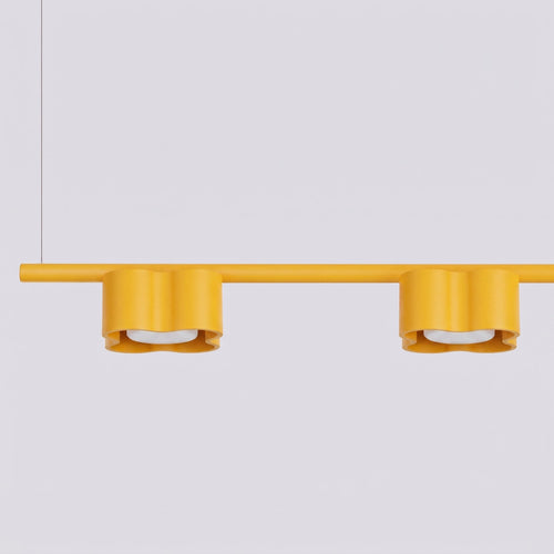 Sollux Lighting Kroonluchter OVIO 4 geel Gx53 - 122x12x208cm